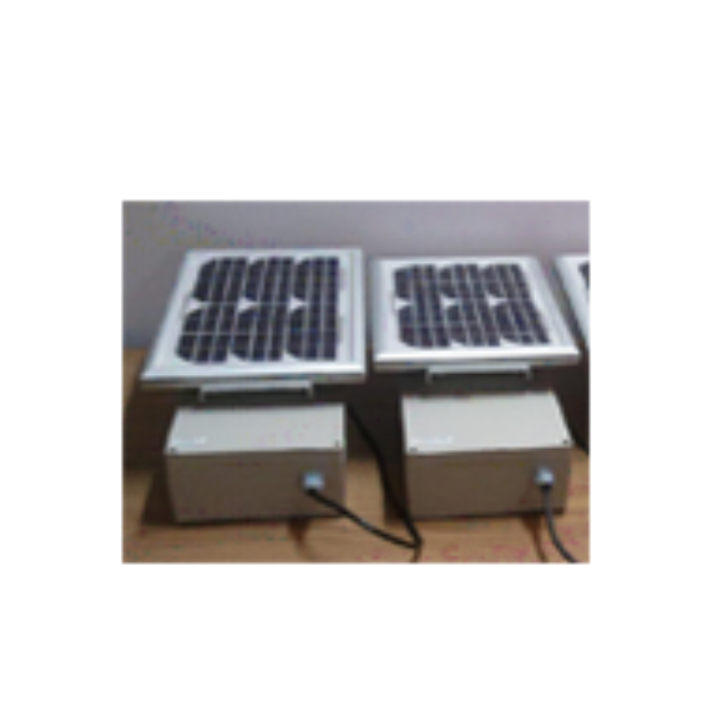 Solar-powered repeater